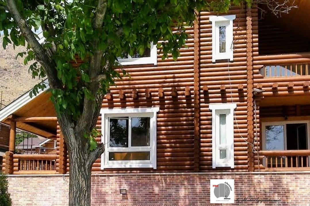 ویلای چوبی لاگ استودیو پروفیل در لواسان