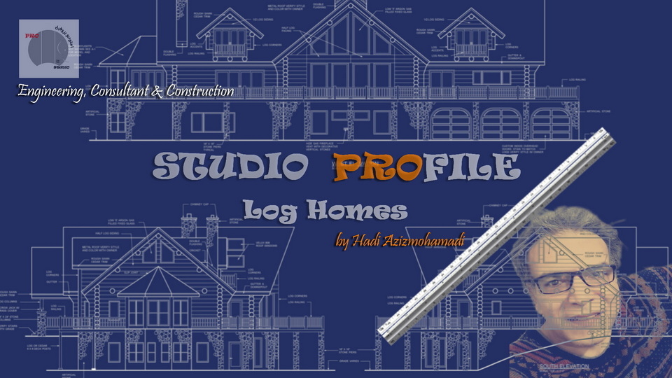 طراح و سازنده خانه های چوبی لاگ