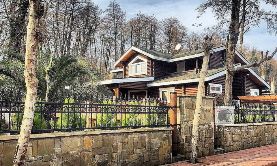 ویلای چوبی لاگ امیردشت